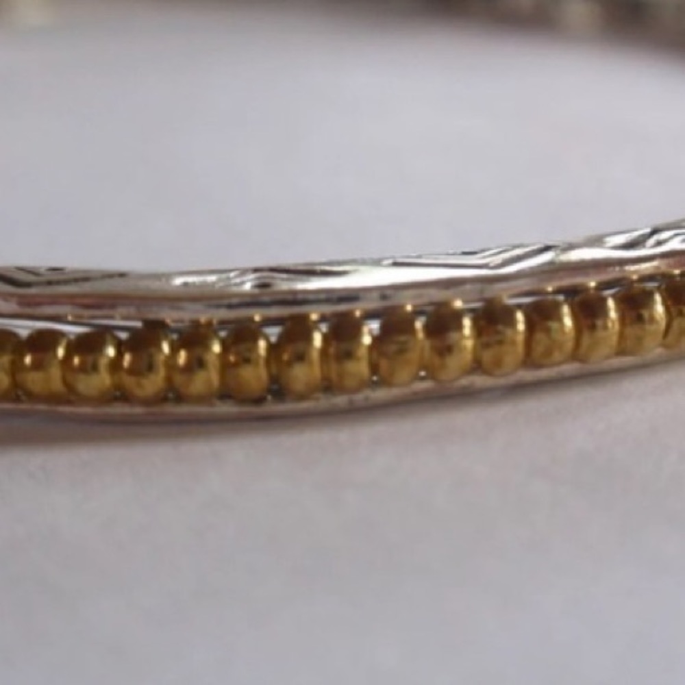 Silpada Bangle Bracelet with some stretch. - Picture 7 of 8